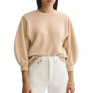 Agolde  balloon sleeve sweatshirt